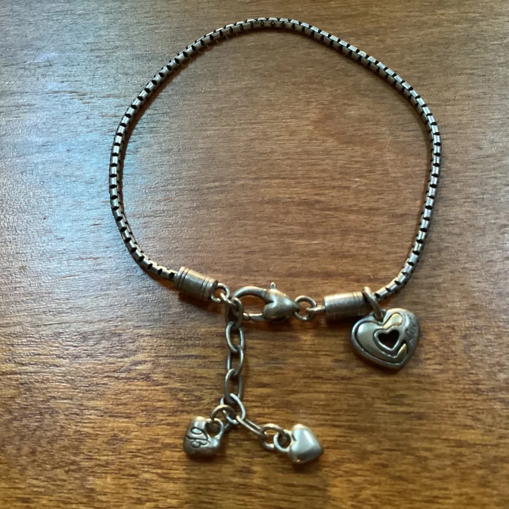 Brighton Silver-tone Bracelet Fits 8.5” wrist size